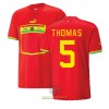 Maglia ufficiale Ghana Thomas Partey 5 Trasferta Mondiali 2022 per Uomo